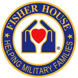 Fisher House logo, supporting military families with compassion and care. Pacific Air Cargo proudly partners with organizations dedicated to serving those who serve.