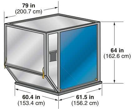 Pacific Air Cargo LD-3 Container