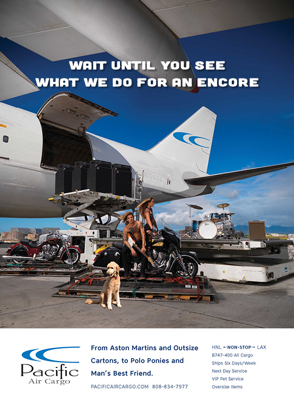 Pacific Air Cargo Print Advertising